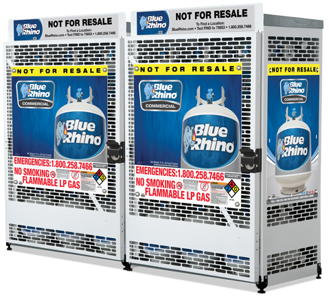 Blue Rhino Commercial Display