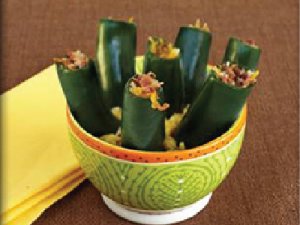 Five Cheese & Bacon Stuffed Jalapenos